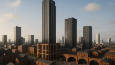 Viadux 2 Projesi | Manchester’ın Yeni İkonik Karma Gökdeleni