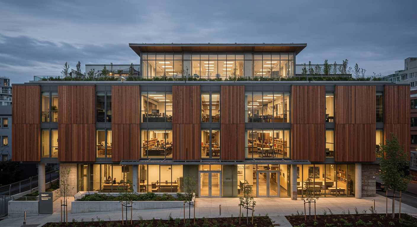 Bullitt Center, Seattle sürdürülebilir yapı örneklerinden biri