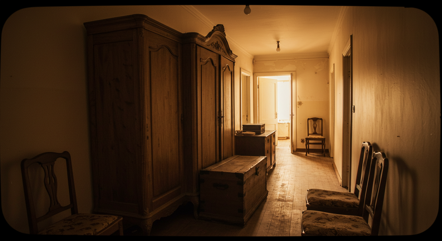 Mobilyaların yanlış yerleşimiyle kesintiye uğramış bir mekan akışı.