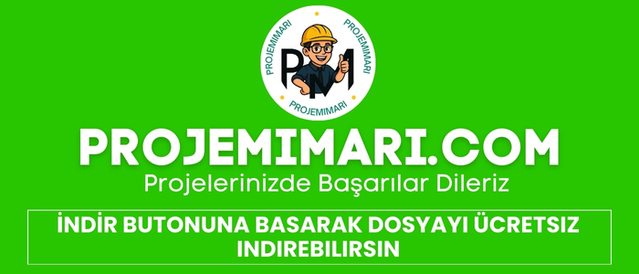 Bahçe Duvarı Detayı DWG Önizleme